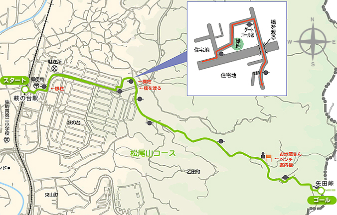 生駒市ハイキングコース